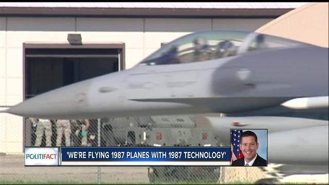 PolitiFact Wisconsin: Is Air Force 'flying 1987 planes with 1987 technology'