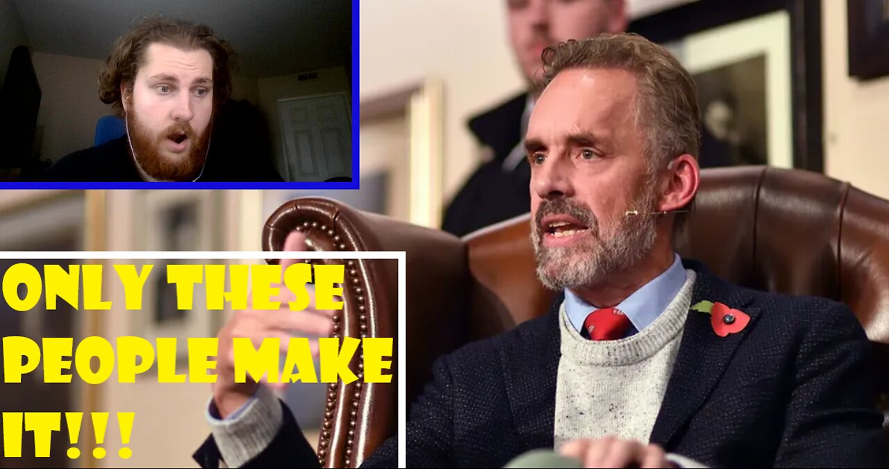COLLEGE DROPOUT Reacts To Jordan Peterson (What Predicts Academic Ability?)