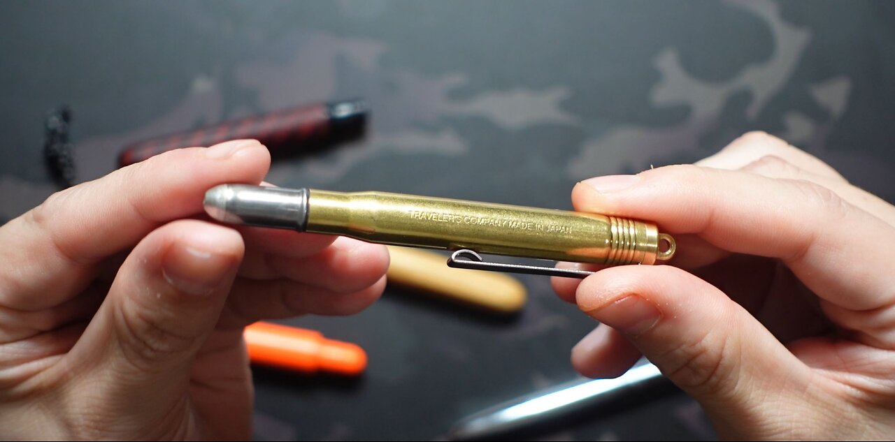 Travelers Company Brass Ball Point Pen | Made in Japan