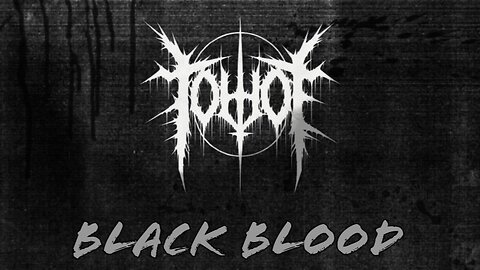 TOEHOE - Black Blood (Lyric video)