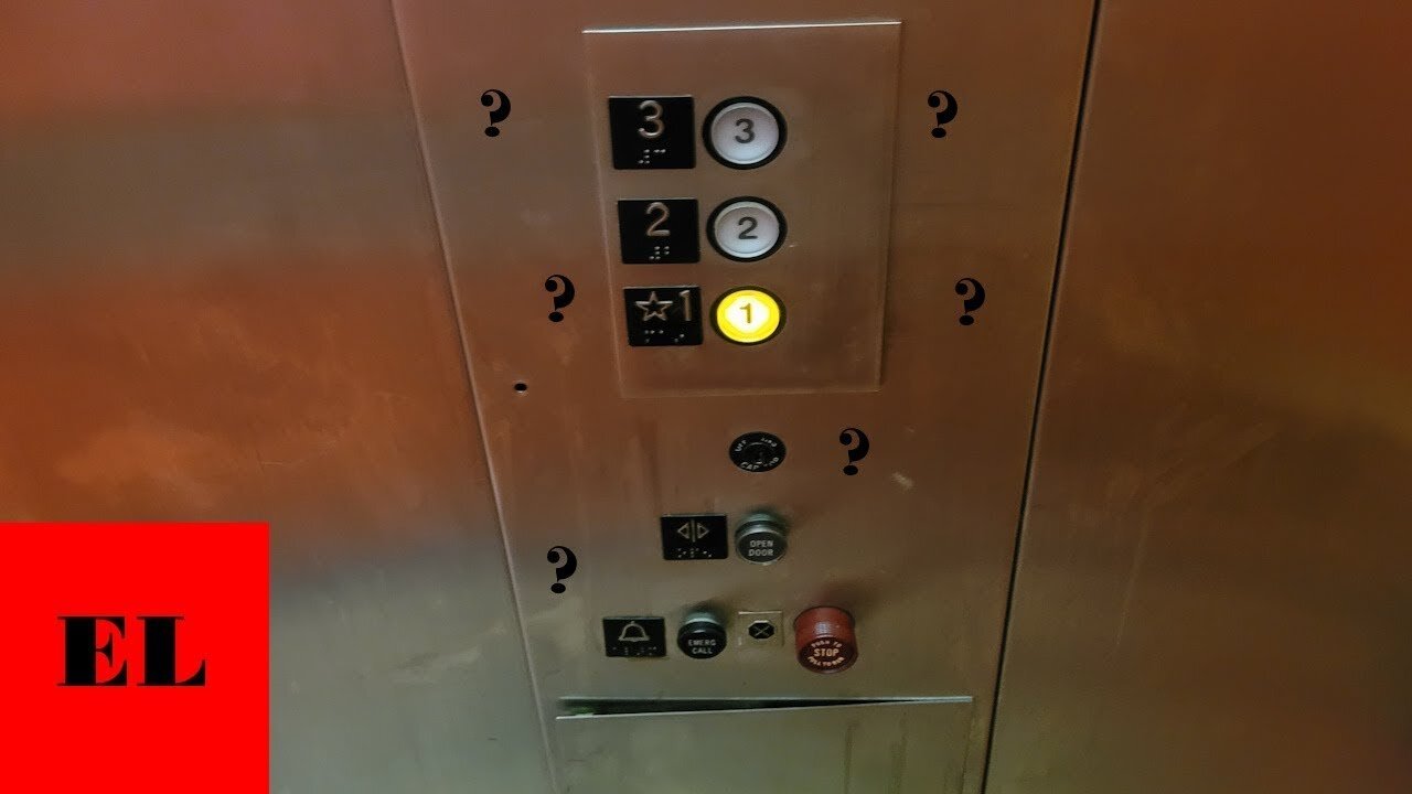 Strange PTL Slapped Otis Hydraulic Elevator - MHU Blackwell Hall (Mars Hill, NC)