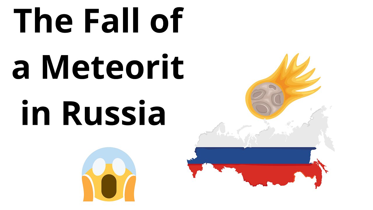 The Fall on a Meteorite in Russia on Caght Dash Cam -scary