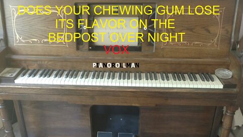DOES YOUR CHEWING GUM LOSE ITS FLAVOR - VOX