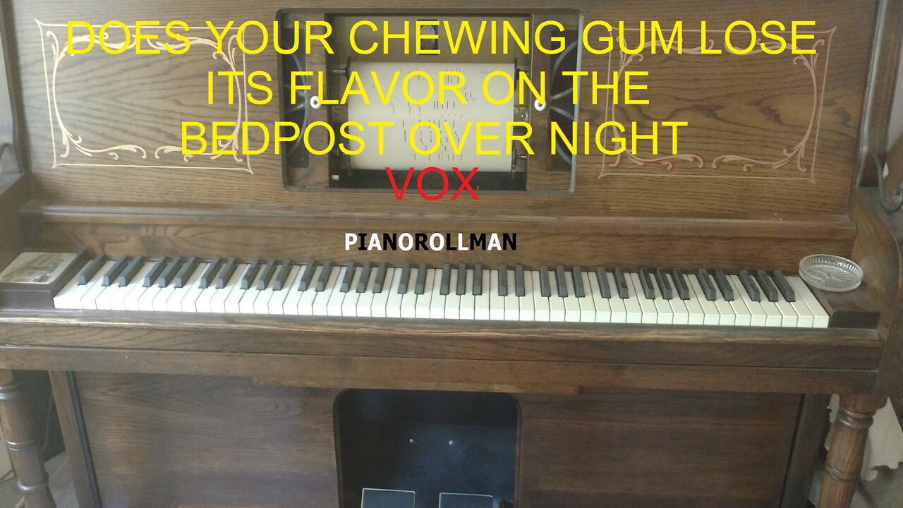 DOES YOUR CHEWING GUM LOSE ITS FLAVOR - VOX