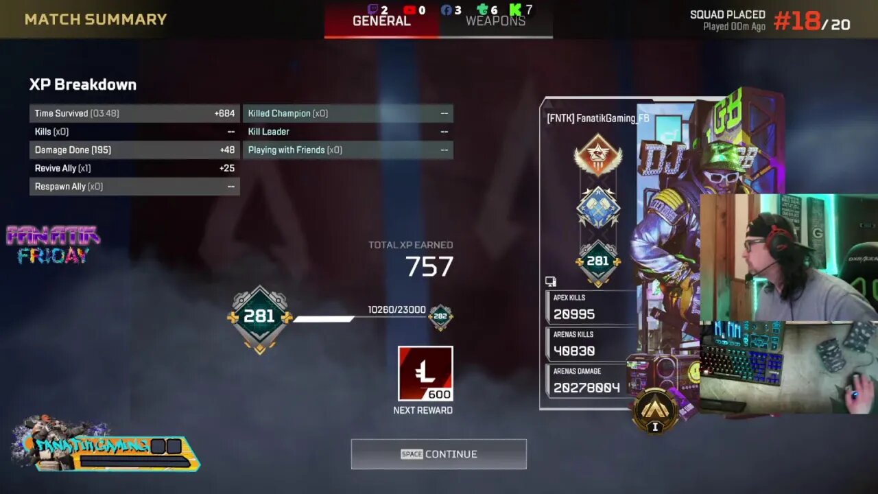 Fanatik Friday! - Better Than The Best - [Apex Ranked]