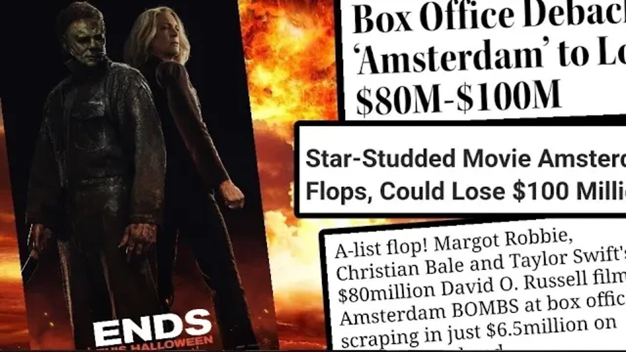 MAJOR FLOP - Amsterdam Set to Lose $100M | Halloween Ends Already Making Money