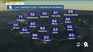 Slightly cooler temperatures arrive next week