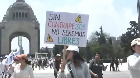Se lleva a cabo marcha en defensa del Poder Judicial en CdMx