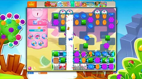 Candy Crush Level 6500 Talkthrough, 22 Moves 0 Boosters