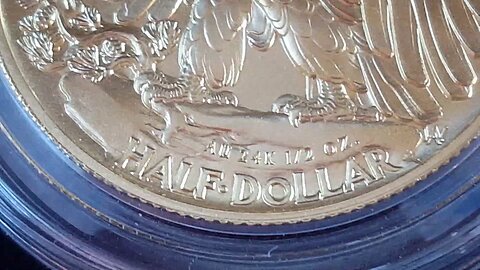 2016 Walking Liberty Gold Coin Unboxing