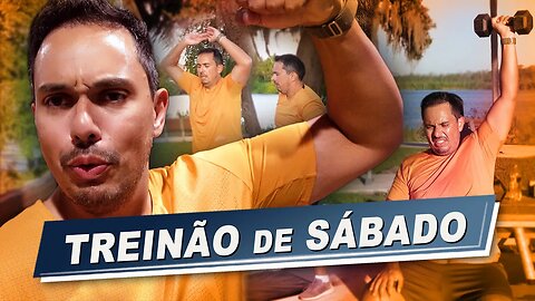 Bora mudar completamente! Treinão de sábado, vem conferir.
