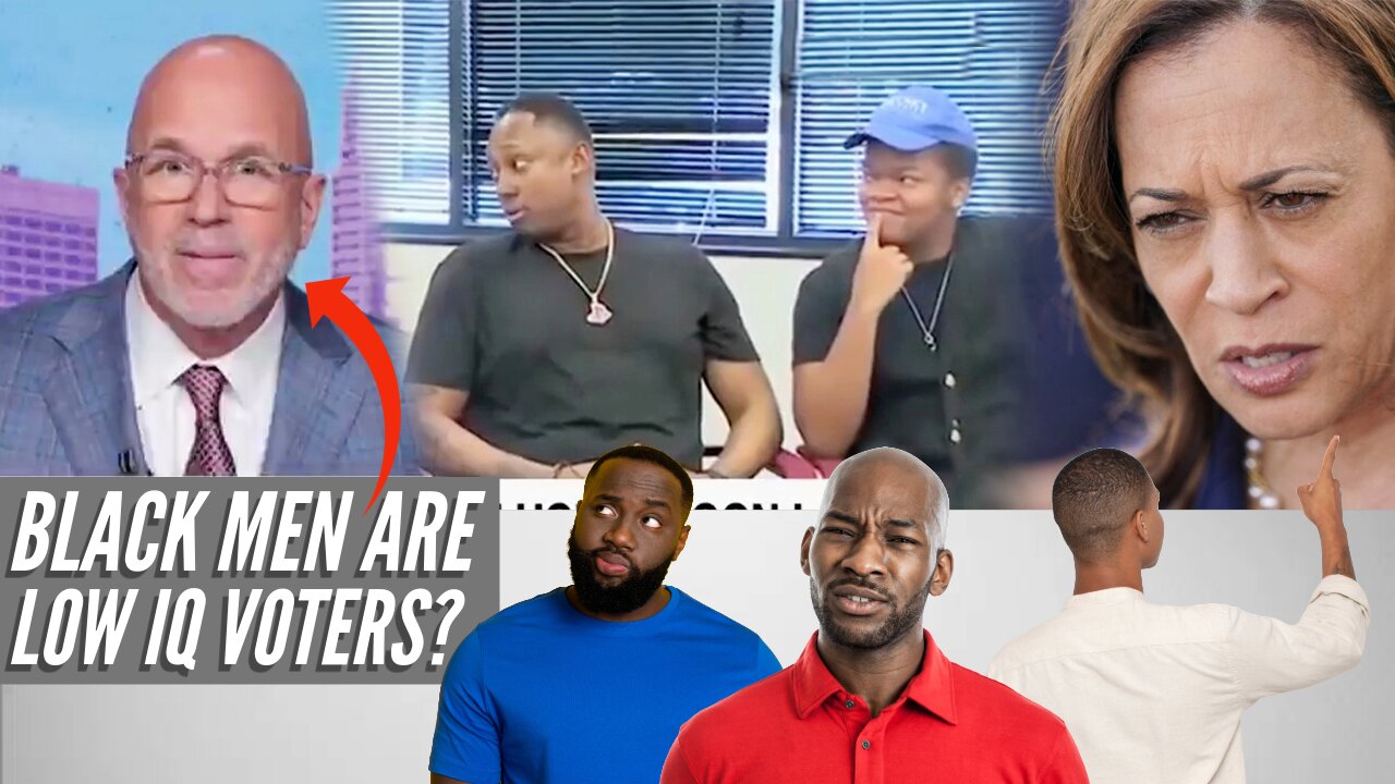 Black Men Called "LOW INFORMATION VOTERS" For Questioning Kamala Harris Says CNN Host