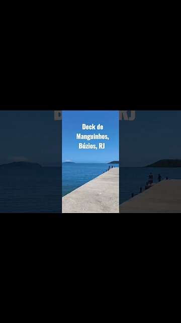 Deck de Manguinhos [ Búzios, RJ] #shorts #riodejaneiro #besttravelbeaches