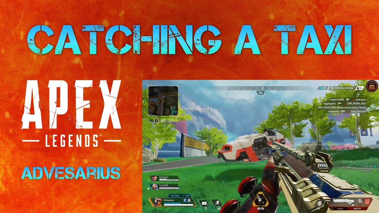 Apex Legends - catching a taxi, Mirage Season 8 Gameplay