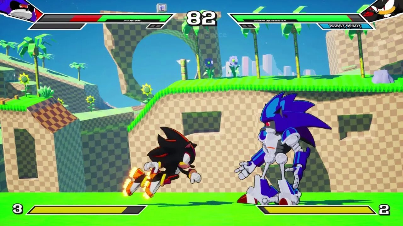 Mecha Sonic VS Shadow I Sonic Smackdown
