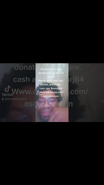 Go your ass to the doctor and get annual exam