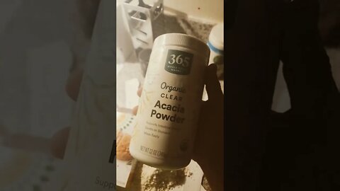 Organic clear Acacia powder fiber does not contain ingredients that dehydration the body review 2022