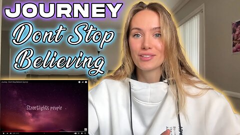 Journey-Don't Stop Believing! My First Time Hearing!