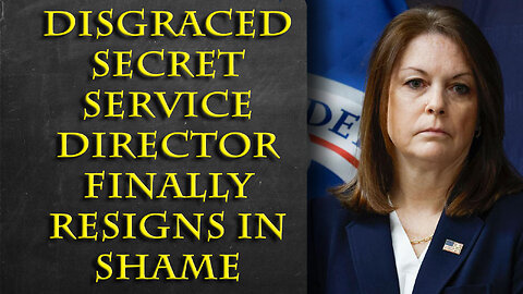 Odd Man Out (Clipped from today's stream) USSS director quits in shame