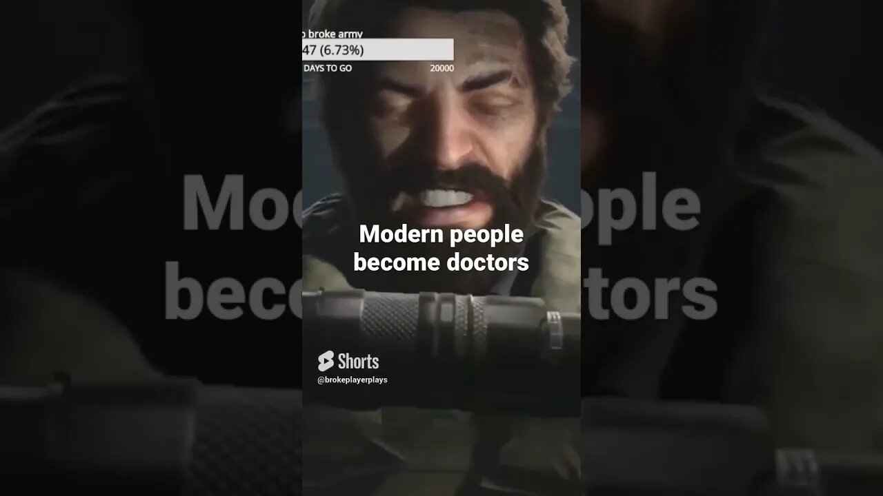 when modern young people who are raised right became doctors and had their first patient