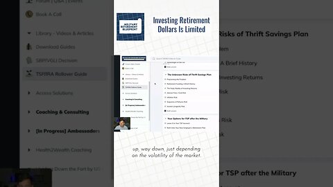 Maximize retirement savings with TSP? Uncertain market volatility calls for a smarter...