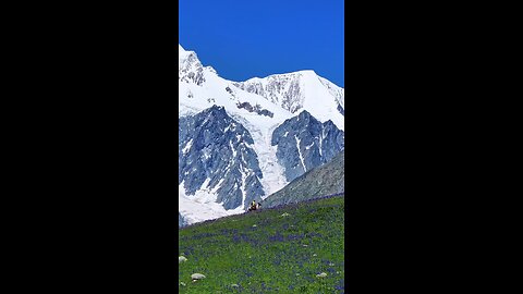 Majestic Mount Belukha, Kazakhstan.