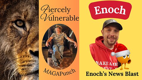 12-17-2024 Previously Recorded: Tonight on Fiercely Vulnerable a conversation with Enoch