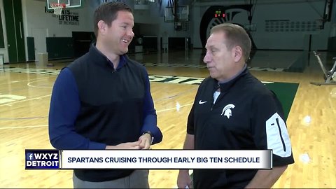 Tom Izzo 1-on-1 halfway point of the season