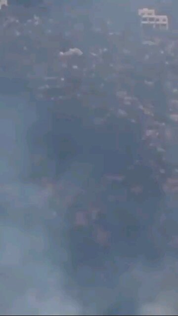 Israel now dropping Napalm equivalent White Phosphorus in a village, Kfar Shuba UN Peacekeepers ⏬dsp