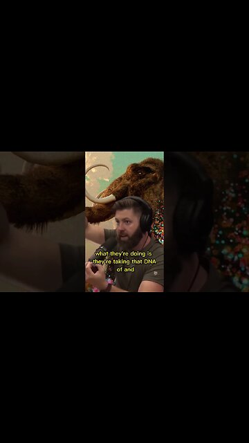 We are currently creating a mammoth elephant like hybrid - Joe Rogan & Forrest Galante