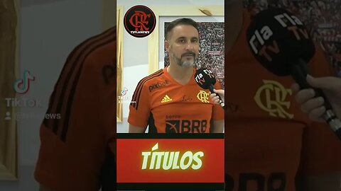 VÍTOR PEREIRA RESPONDE PORQUE O FLAMENGO? POR TÍTULOS ❤🖤🏆