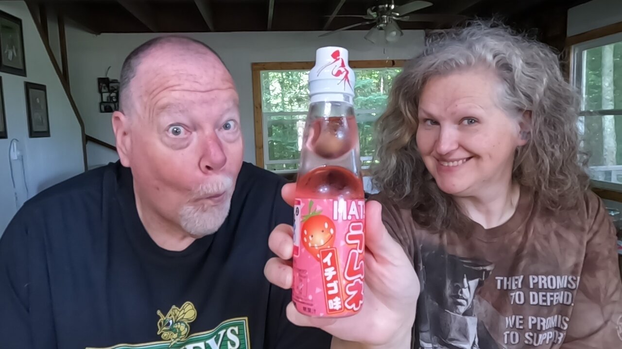 We Review Japan's Hata Ramune Strawberry Flavor Will This One Win Our Hearts?