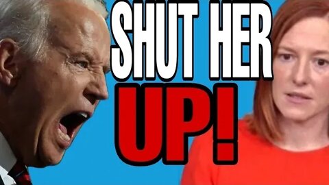 BIDEN FURIOUS THAT PSAKI WILL TESTIFY AGAINST HIM AND REGIME