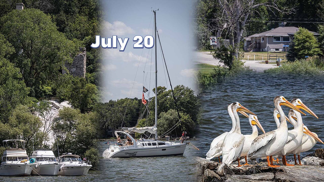 Boating North end of Lake Winnebago July 20 2024