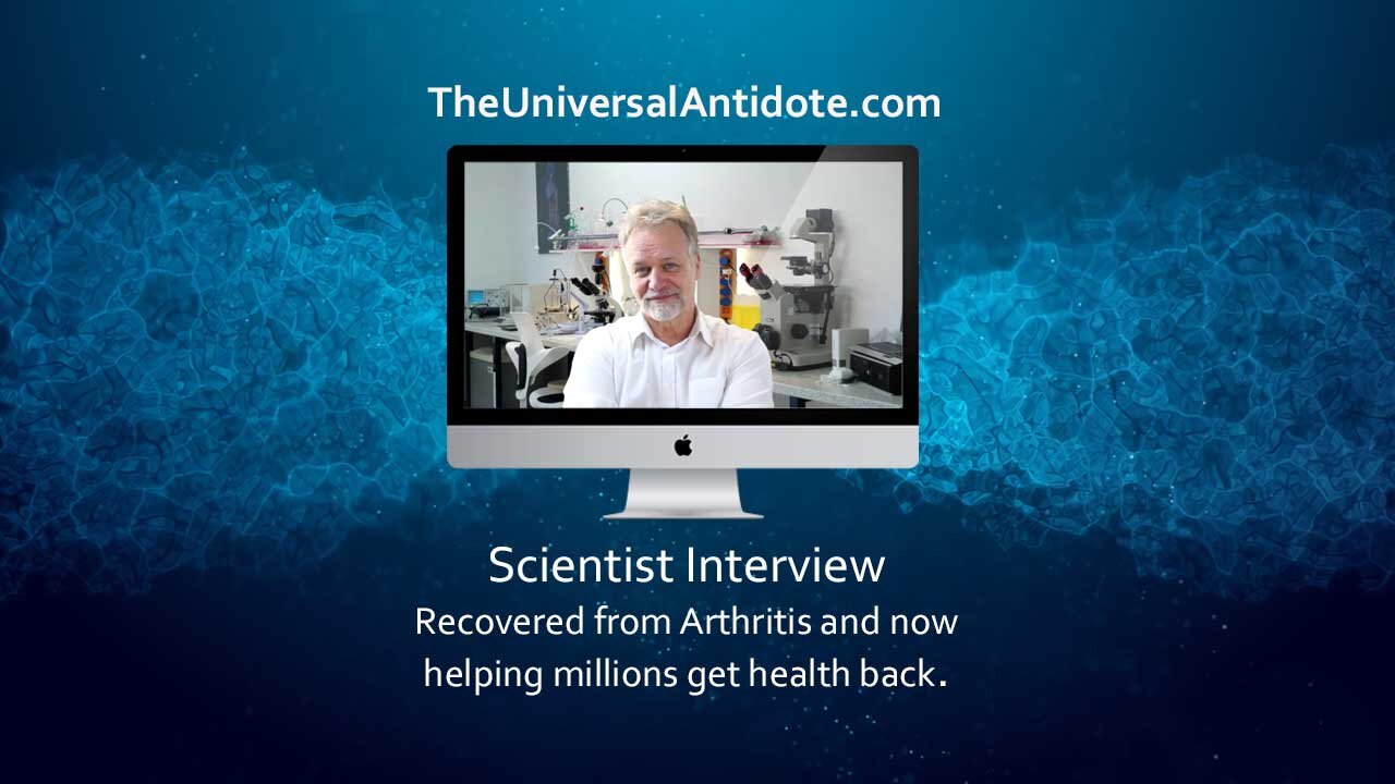 Scientist cured of arthritis and then dedicates his life to helping others-Andreas Kalcker Interview