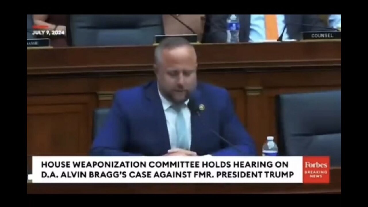 Captioned - SC Rep Russell Fry destroyed Democrats’ distractions on DA Bragg’s case