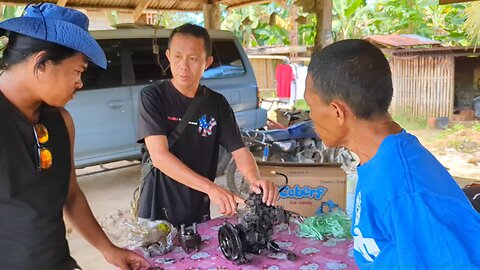 🇵🇭 OFF GRID 4M40 MITSUBISHI INJECTION PUMP & STARTER MOTOR REBUILD Island Family Living Philippines