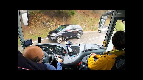 Mountain Bus Drive France