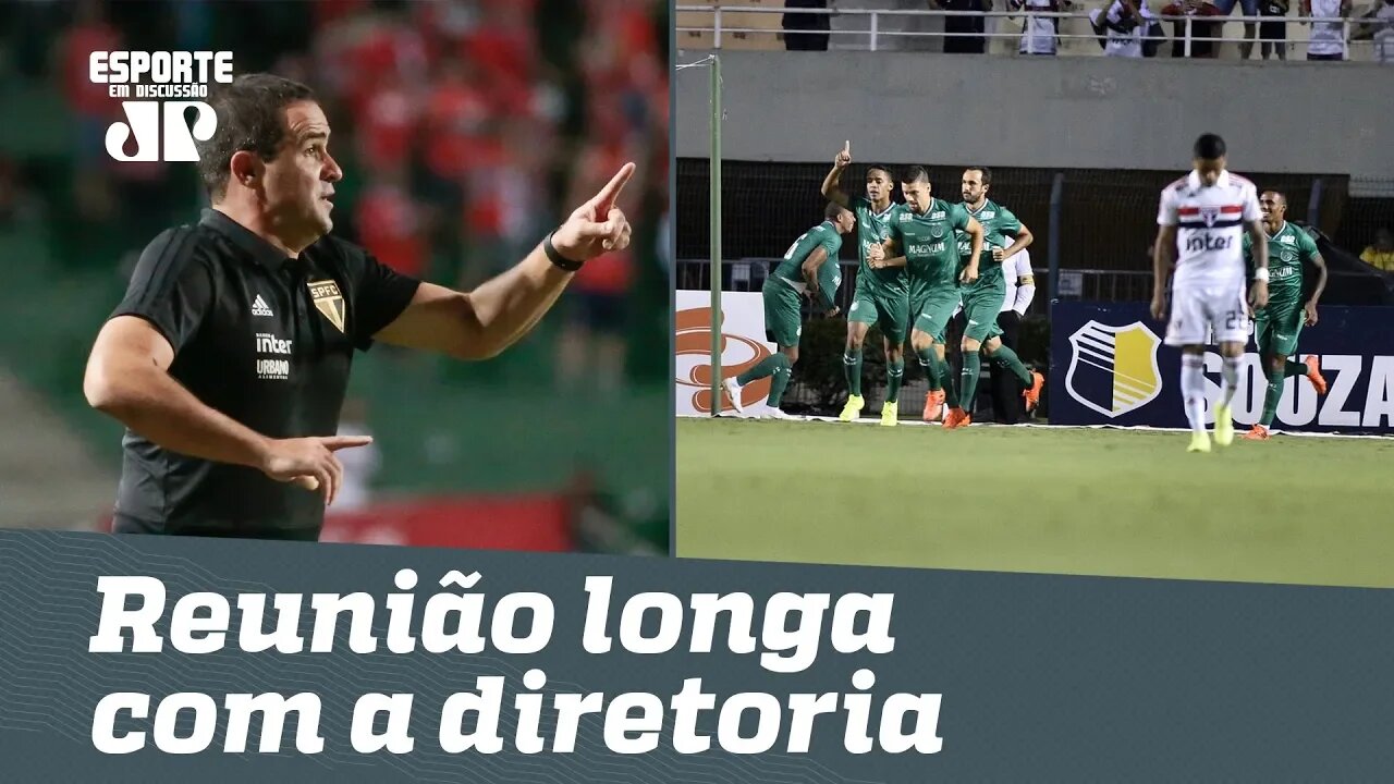 Jardine e jogadores tiveram reunião longa com diretoria
