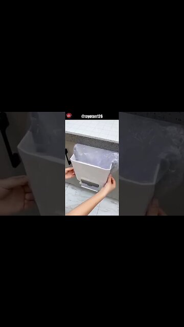 Kitchen Collapsible Waste Bin #amazonmusthave #amazon #gadgets #shorts