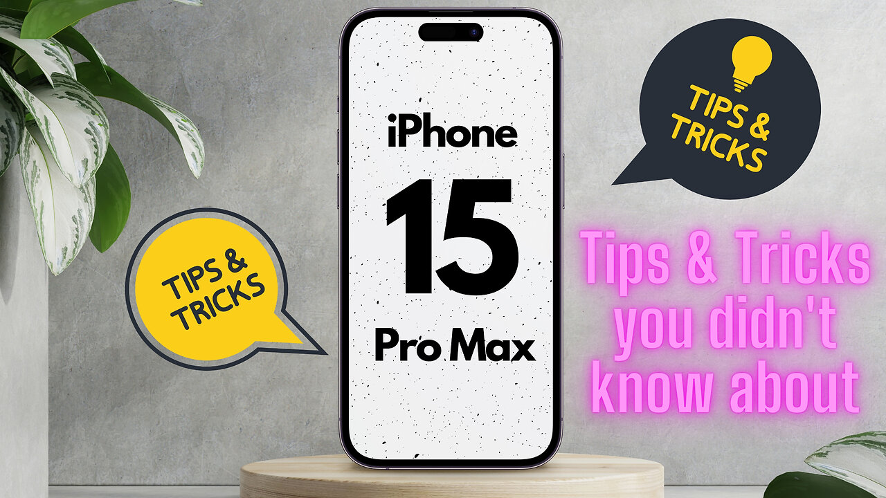 iPhone 15 Pro Max Tips & Tricks you didn't know about! (2024)