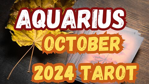 Aquarius ♒️ - Authenticity is the cure! October 2024 Evolutionary Tarot #aquarius #tarot #tarotary