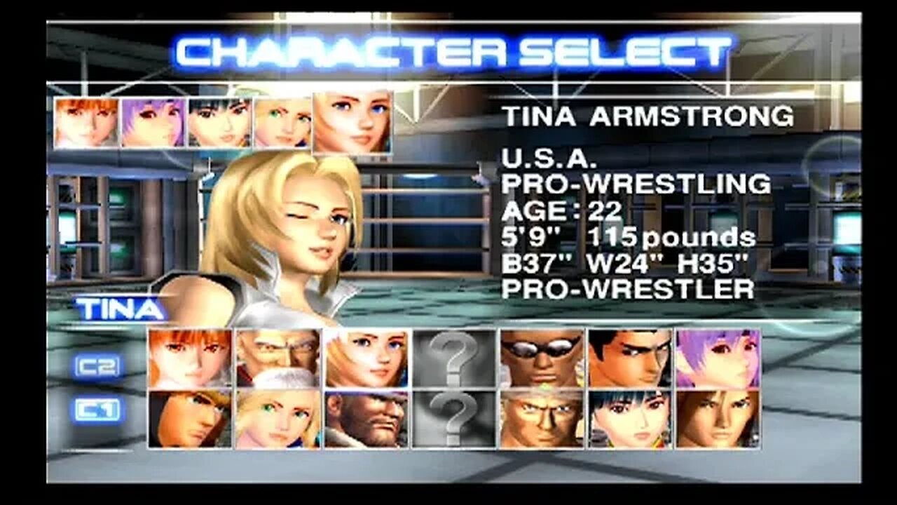 Dead or Alive 2 PS2 Team Playthrough 28/06/23