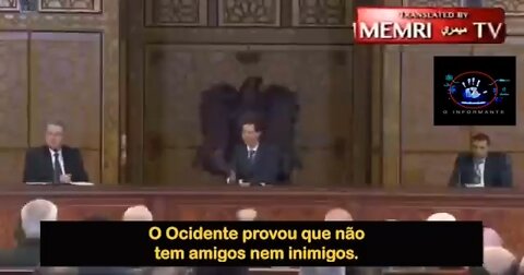 Presidente sirio fala sobre o nazismo e o ocidente