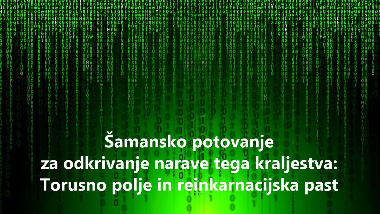 Šamansko potovanje za odkrivanje narave tega kraljestva: Torusno polje in reinkarnacijska past