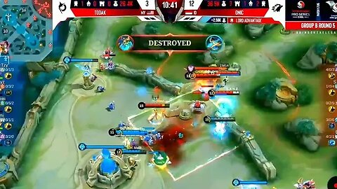 MOMENT END GAME TODAK VS ONIC #mlbb #mobilelegend #ml #omletarcade