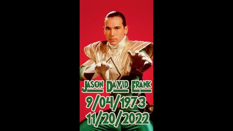 Rest in Peace Jason David Frank