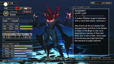 Shin Megami Tensei V: Vengeance all demons/lore
