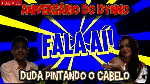 Aniversário Do Dynno / Duda Pintando o Cabelo