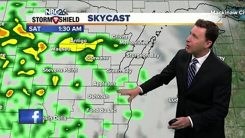 Michael Fish's NBC26 weather forecast